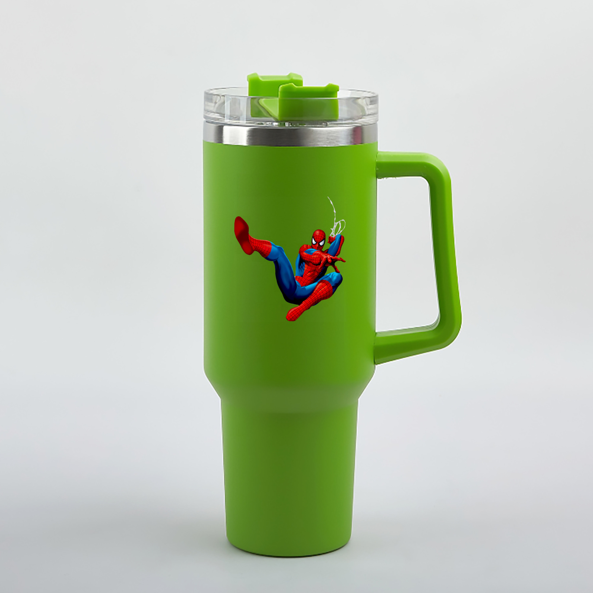 （画像用） Spider Man スパイダーマン 1200mL車用タンブラー（カラープリント）